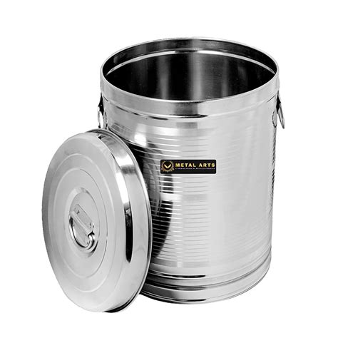 stainless steel container box|10 kg steel container.